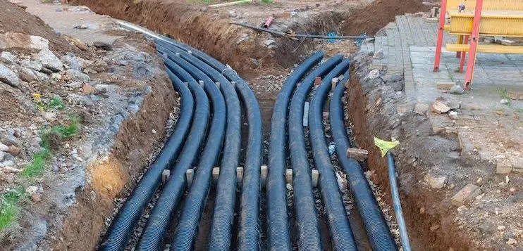 Heating pipes